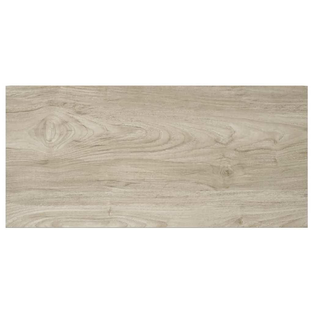 Plutajuće zidne police 2 kom boja hrasta 50 x 23 x 3,8 cm MDF