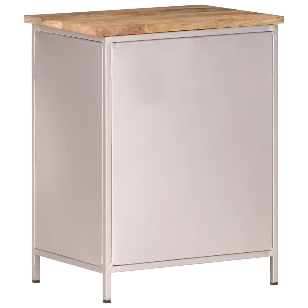 Noćni ormarić 40 x 30 x 50 cm od grubog drva manga