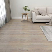 Podne daske 55 pcs Sivo-smeđa 5,11 m² PVC