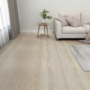Podne daske 55 pcs Bež 5,11 m² PVC