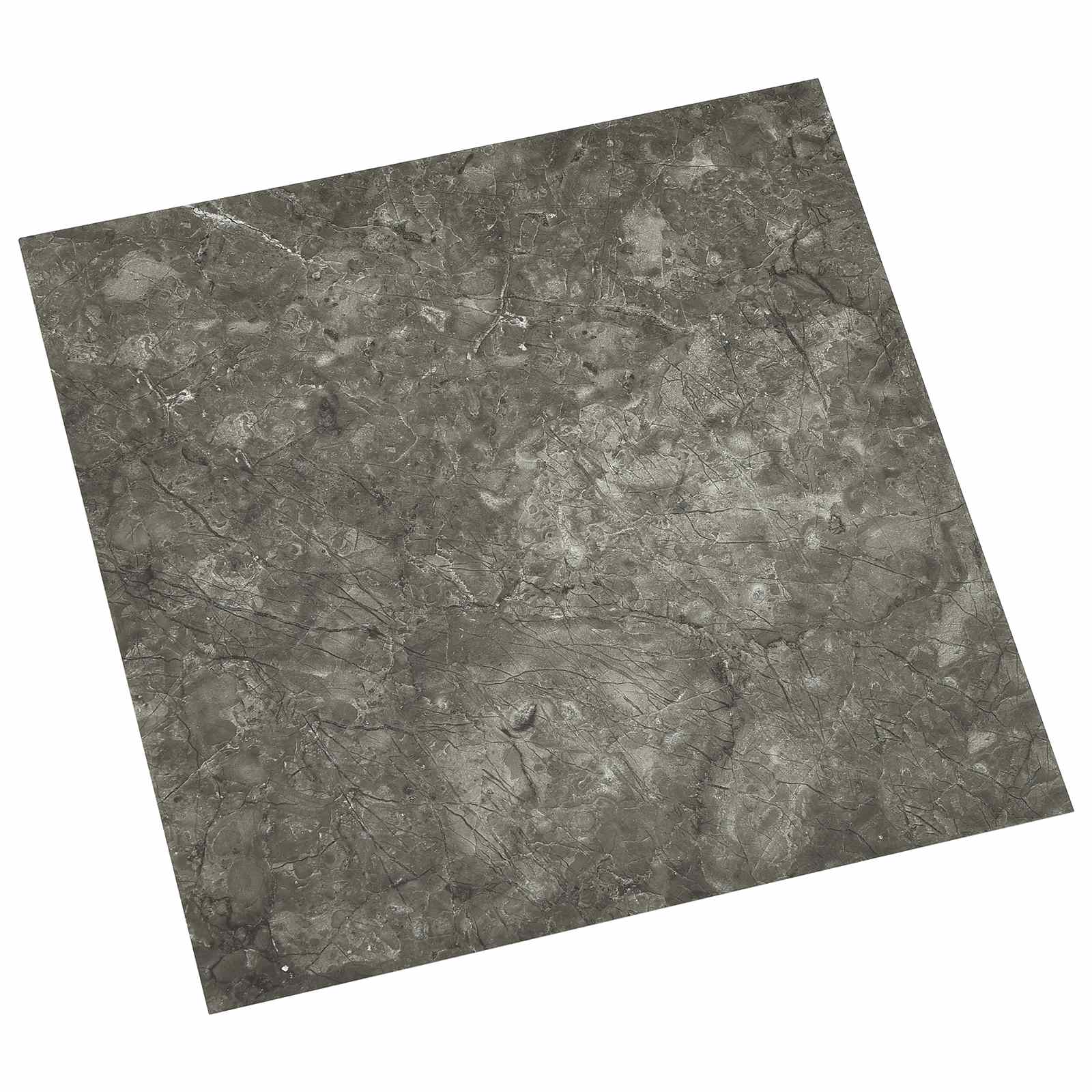 Podne daske 5,11 m² 55 pcs PVC Siva i bijela