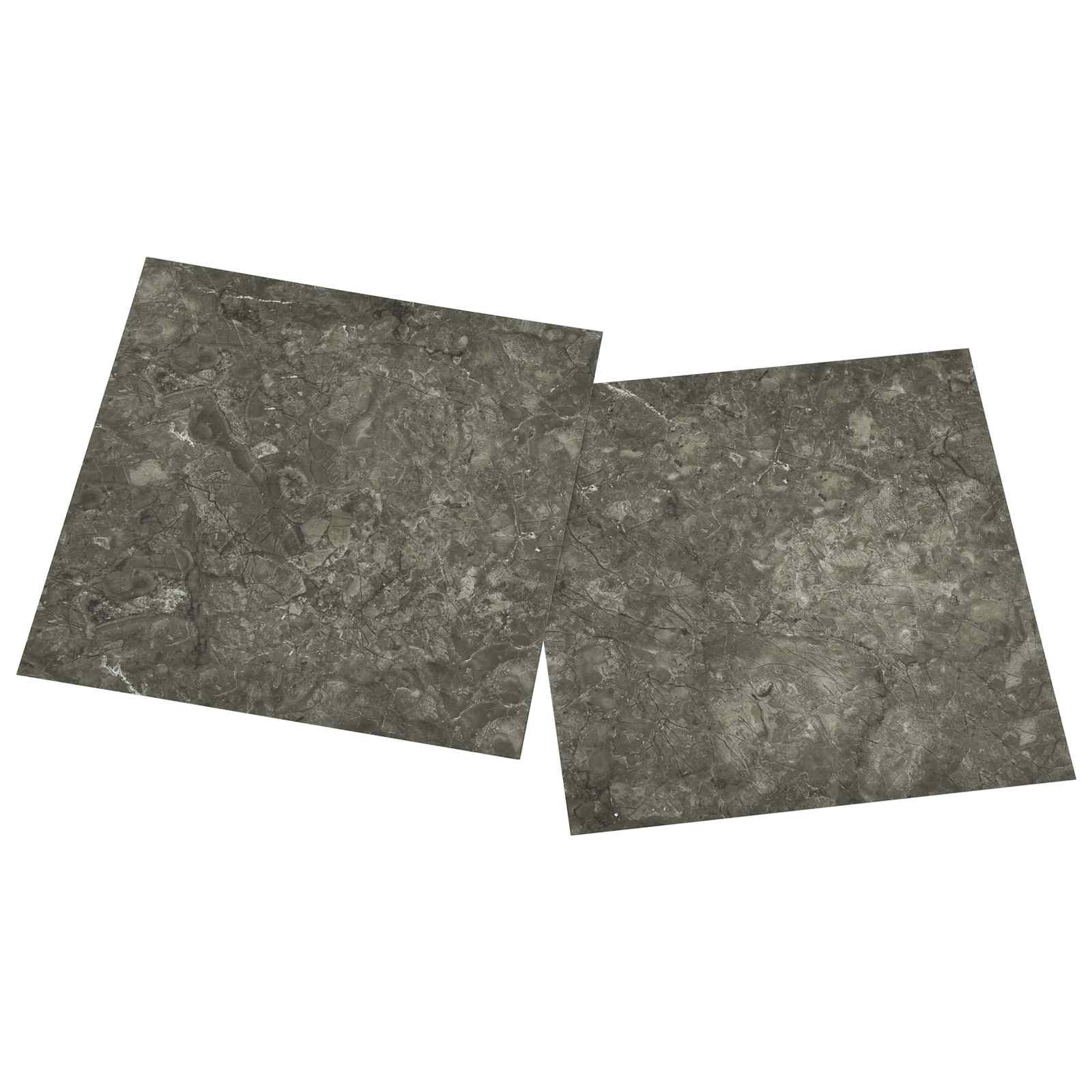 Podne daske 5,11 m² 55 pcs PVC Siva i bijela