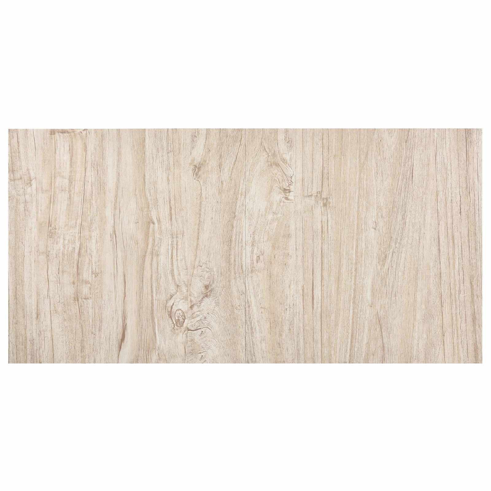 Podne daske 5,11 m² 55 pcs PVC Bijela i drvena boja