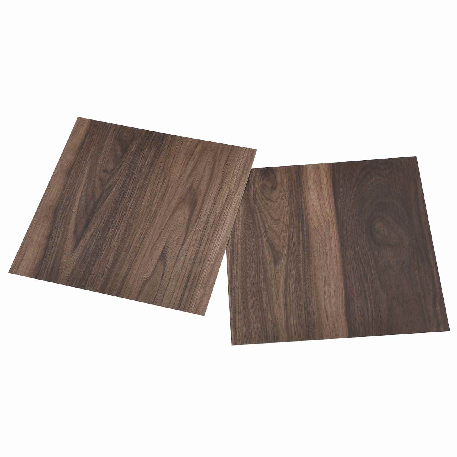 Podne daske 55 pcs Tamno smeđa 5,11 m² PVC