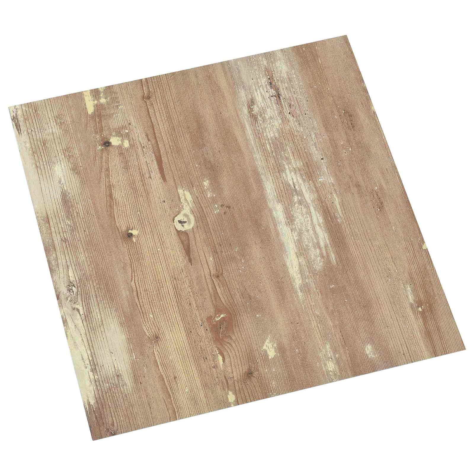 Podne daske 5,11 m² 55 pcs PVC Krem i svijetlo smeđa