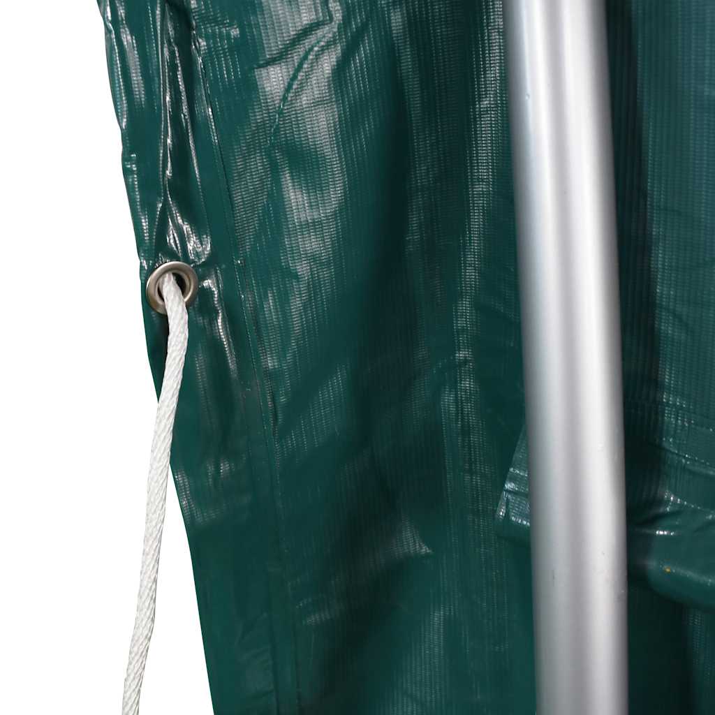 Šator za stoku PVC 3,7 x 3,7 m zeleni