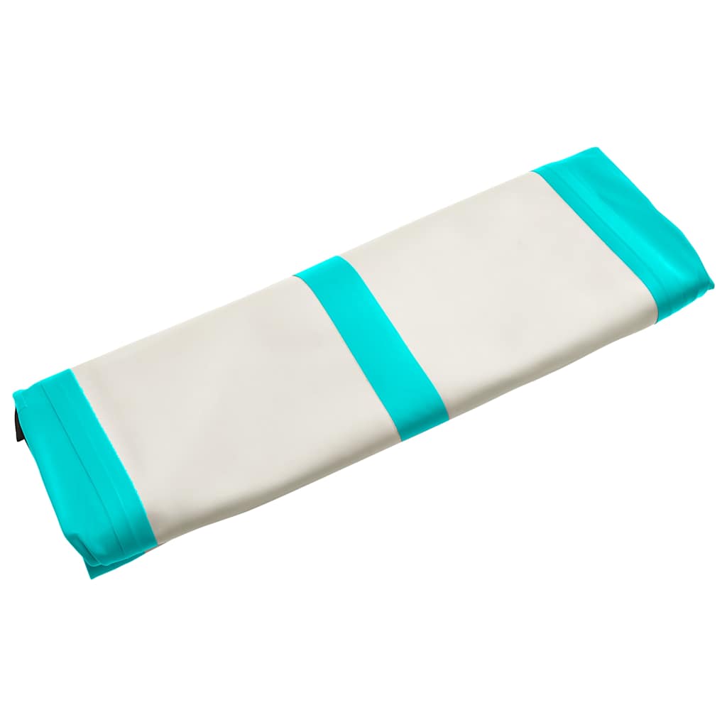Strunjača na napuhavanje s crpkom 60 x 100 x 10 cm PVC zelena
