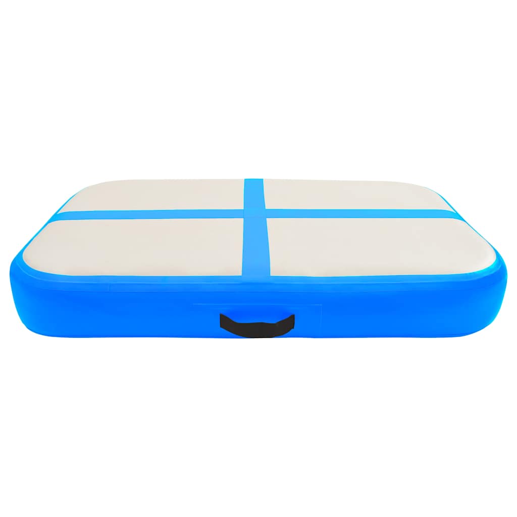 Strunjača na napuhavanje s crpkom 60 x 100 x 15 cm PVC plava