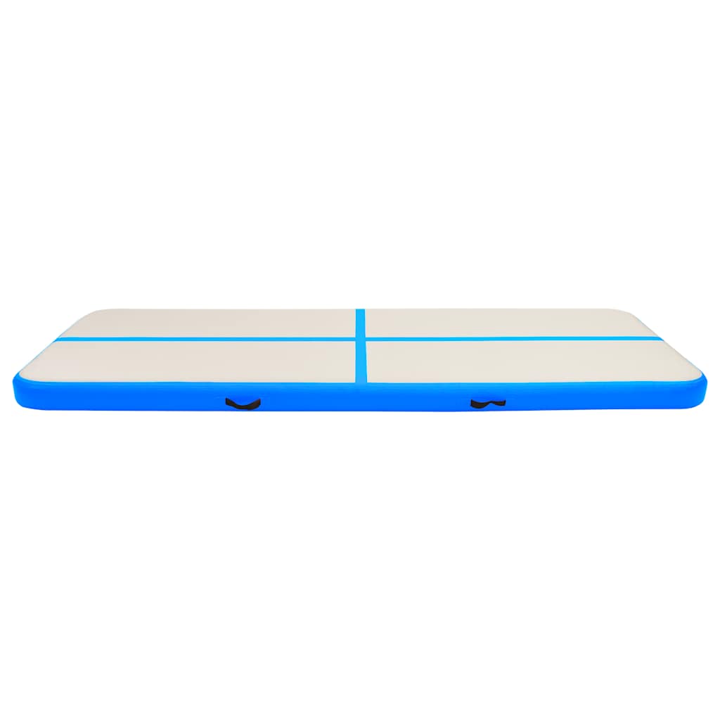 Strunjača na napuhavanje s crpkom 500 x 100 x 15 cm PVC plava