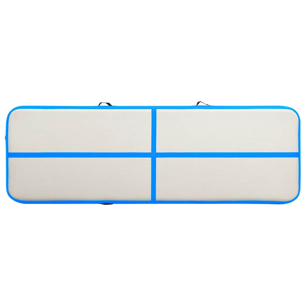 Strunjača na napuhavanje s crpkom 500 x 100 x 20 cm PVC plava