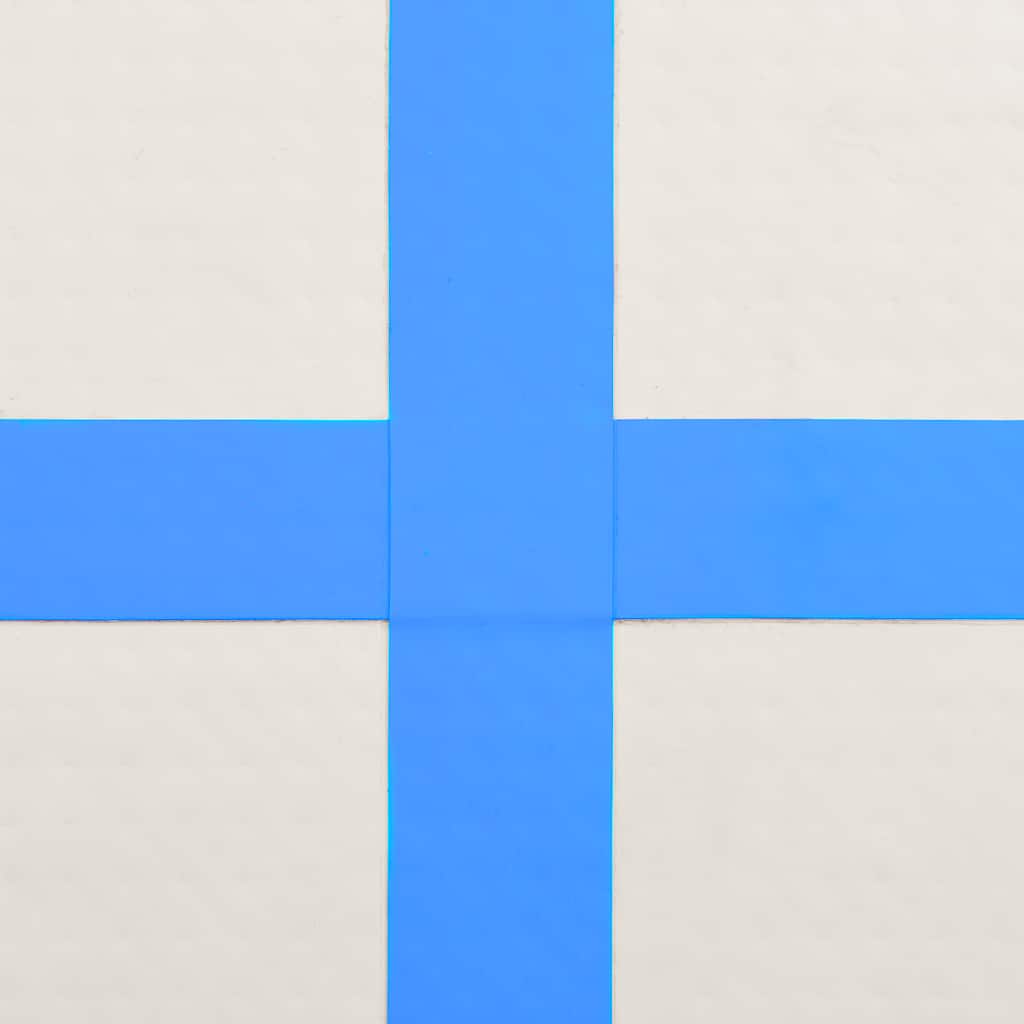 Strunjača na napuhavanje s crpkom 700 x 100 x 20 cm PVC plava