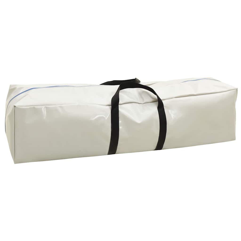 Strunjača na napuhavanje s crpkom 200 x 200 x 15 cm PVC zelena
