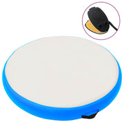 Gimnastička prostirka na napuhavanje 100x100x15 cm PVC plava