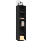 Ormarići za CD-ove 2 kom crni 21 x 16 x 93,5 cm od iverice