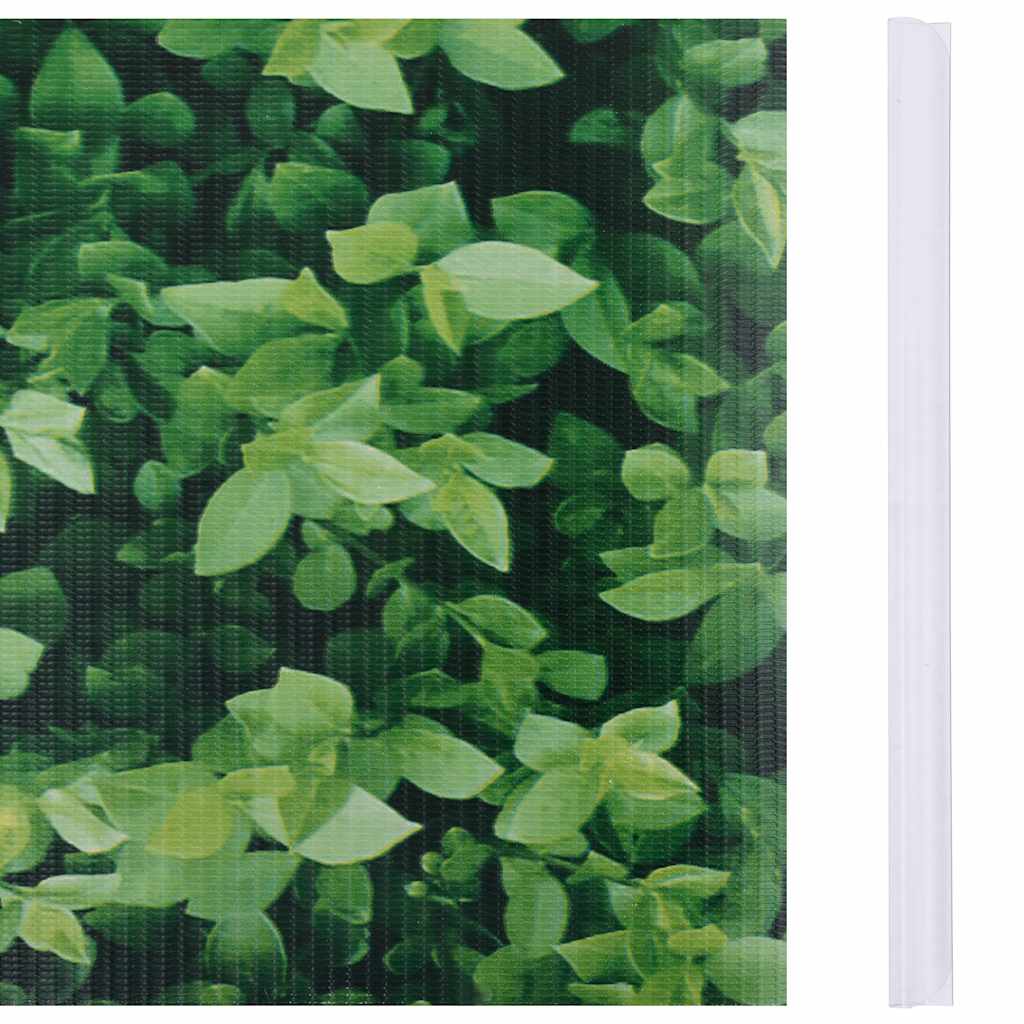 Vrtni zaslon za privatnost PVC 35 x 0,19 m zeleni