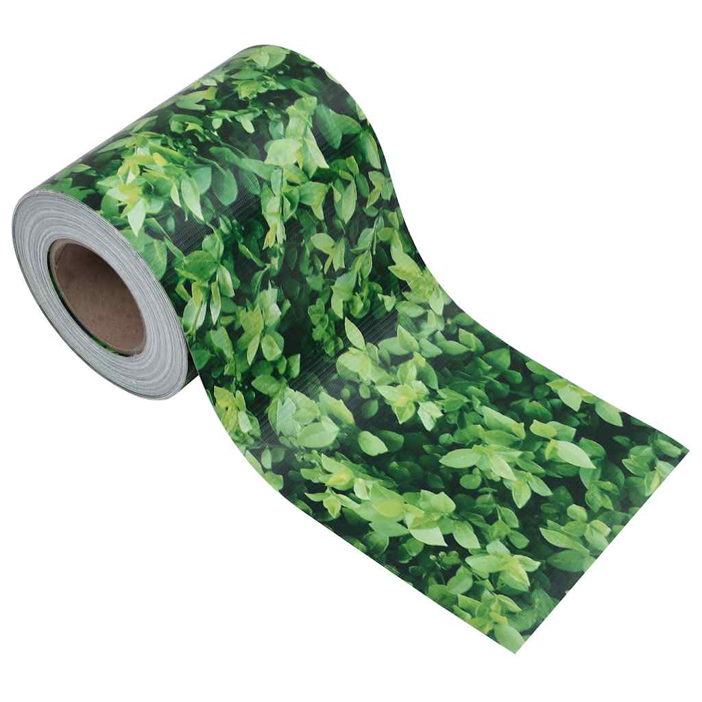 Vrtni zaslon za privatnost PVC 70 x 0,19 m zeleni