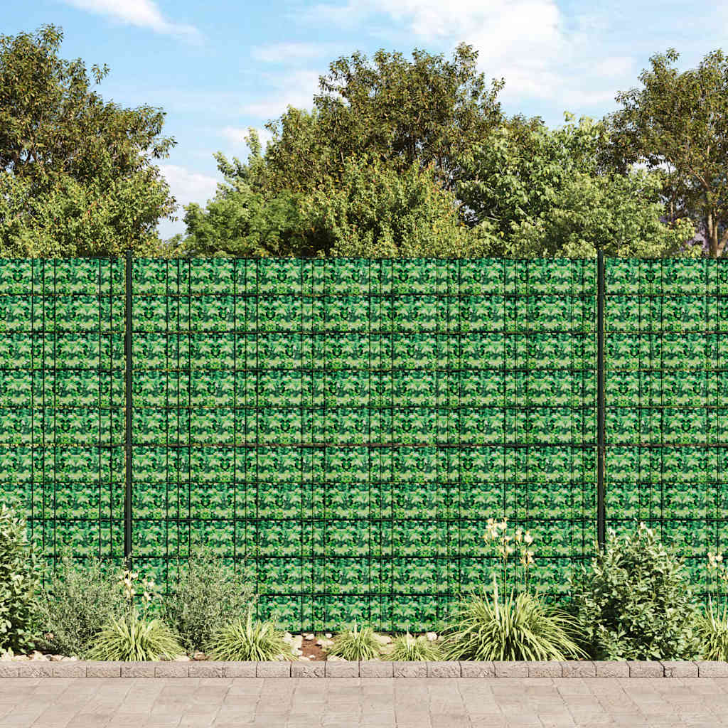 Vrtni zaslon za privatnost PVC 70 x 0,19 m zeleni