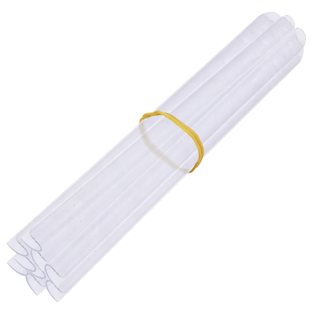 Vrtni zasloni za privatnost 4 kom PVC 35 x 0,19 m zeleni