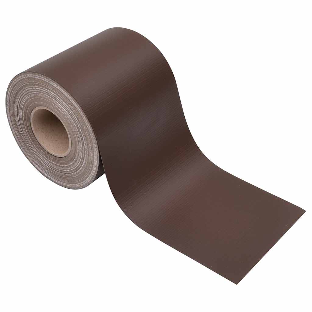 Vrtni zaslon za privatnost PVC 70 x 0,19 m smeđi