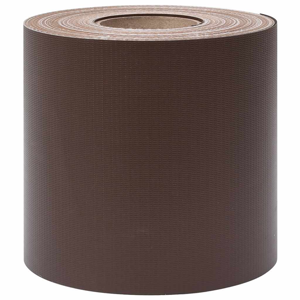Vrtni zaslon za privatnost PVC 70 x 0,19 m smeđi