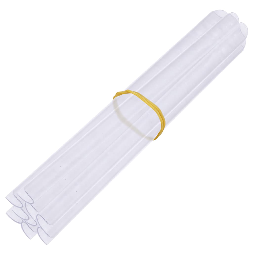 Vrtni zasloni za privatnost 4 kom PVC 35 x 0,19 m sivi