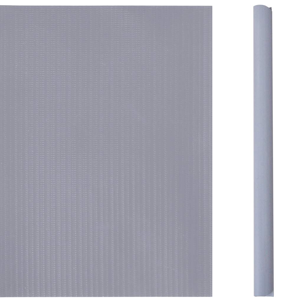 Vrtni zaslon za privatnost PVC 35 x 0,19 m mat svjetlosivi