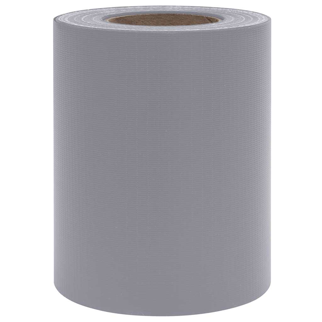 Vrtni zaslon za privatnost PVC 35 x 0,19 m mat svjetlosivi