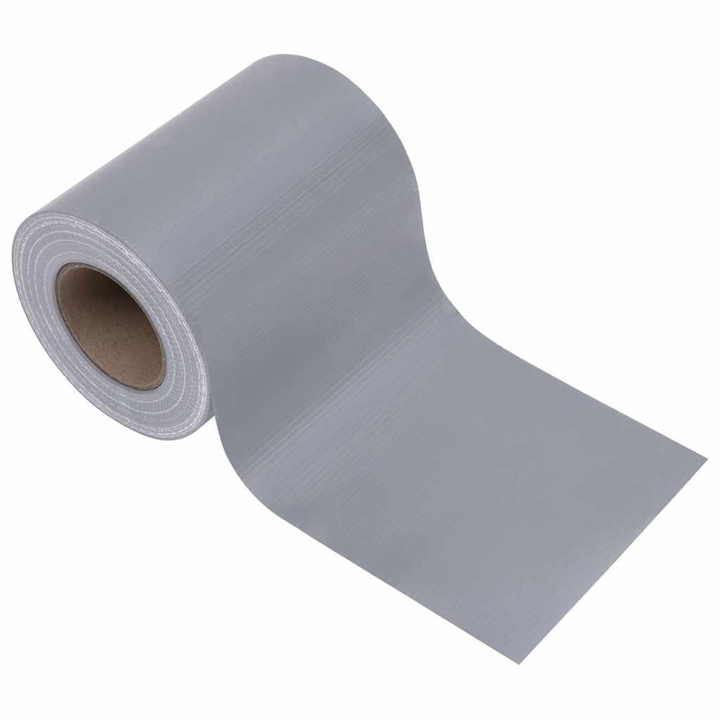 Vrtni zaslon za privatnost PVC 35 x 0,19 m mat svjetlosivi
