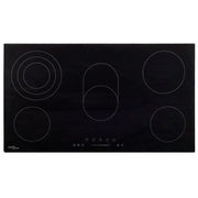 Keramička ploča za kuhanje s 5 plamenika 77 cm 8500 W