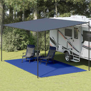 Tepih za šator 300 x 600 cm plavi HDPE