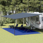 Tepih za šator 400 x 600 cm plavi HDPE