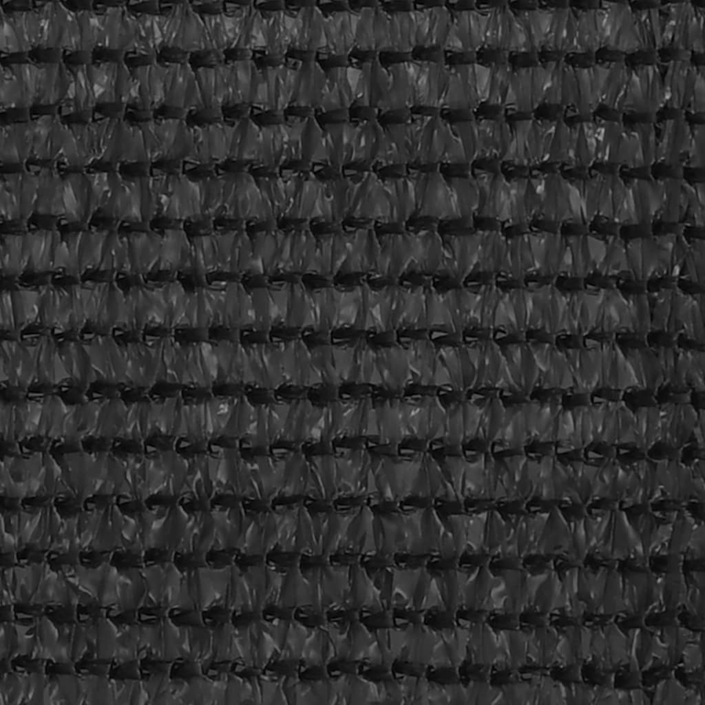 Balkonski zastor antracit 120 x 600 cm HDPE