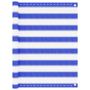 Balkonski zastor plavo-bijeli 90 x 300 cm HDPE