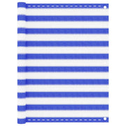 Balkonski zastor plavo-bijeli 120 x 500 cm HDPE