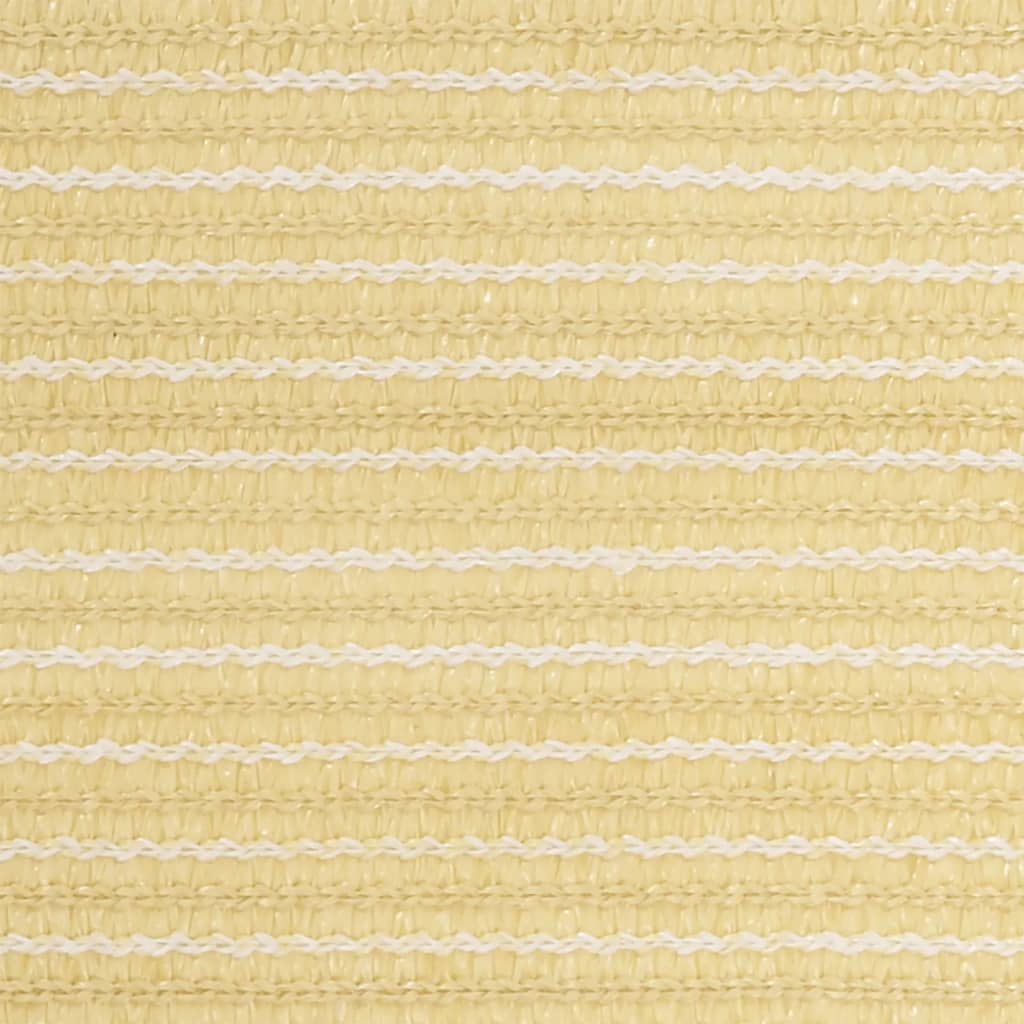 Balkonski zastor bež 120 x 600 cm HDPE