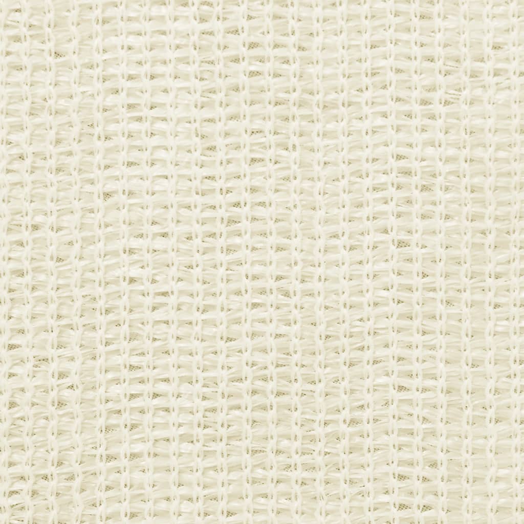 Balkonski zastor krem 75 x 400 cm HDPE
