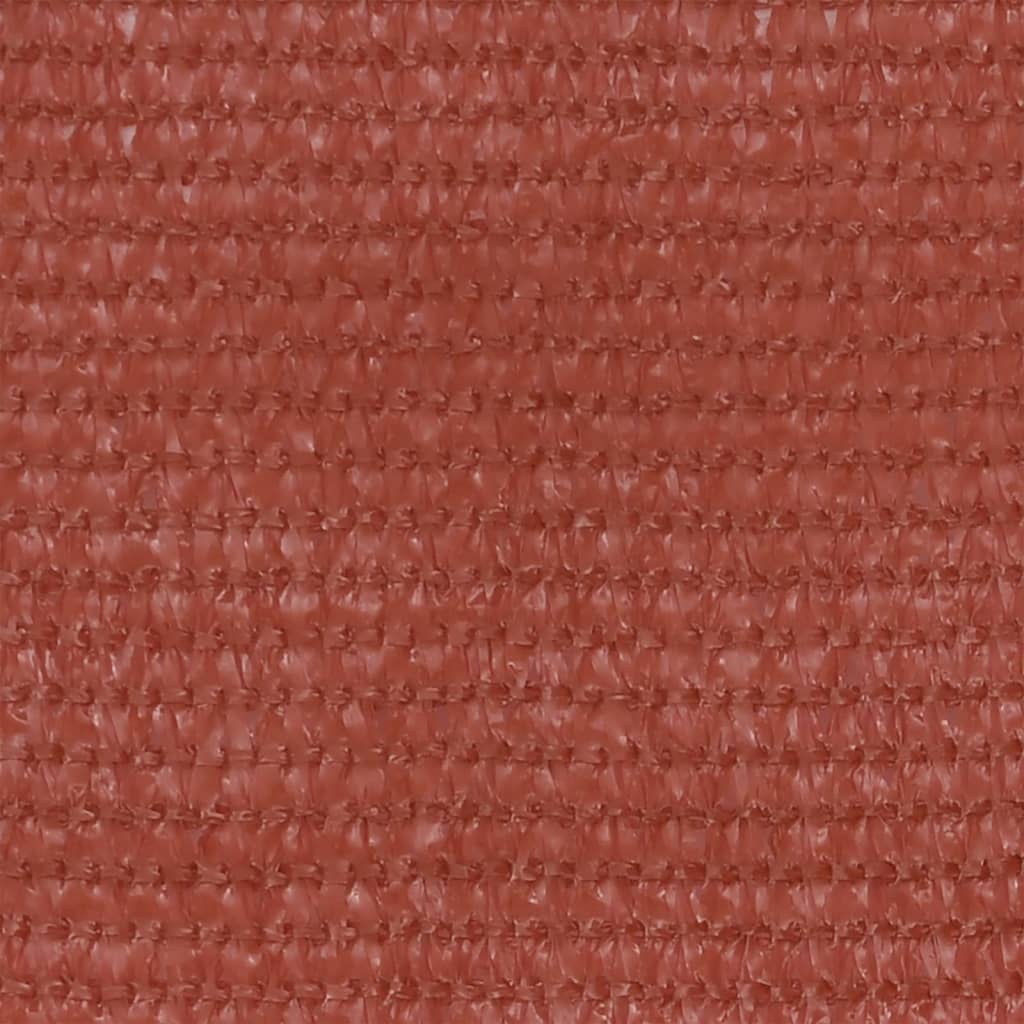 Balkonski zastor terakota 75 x 300 cm HDPE
