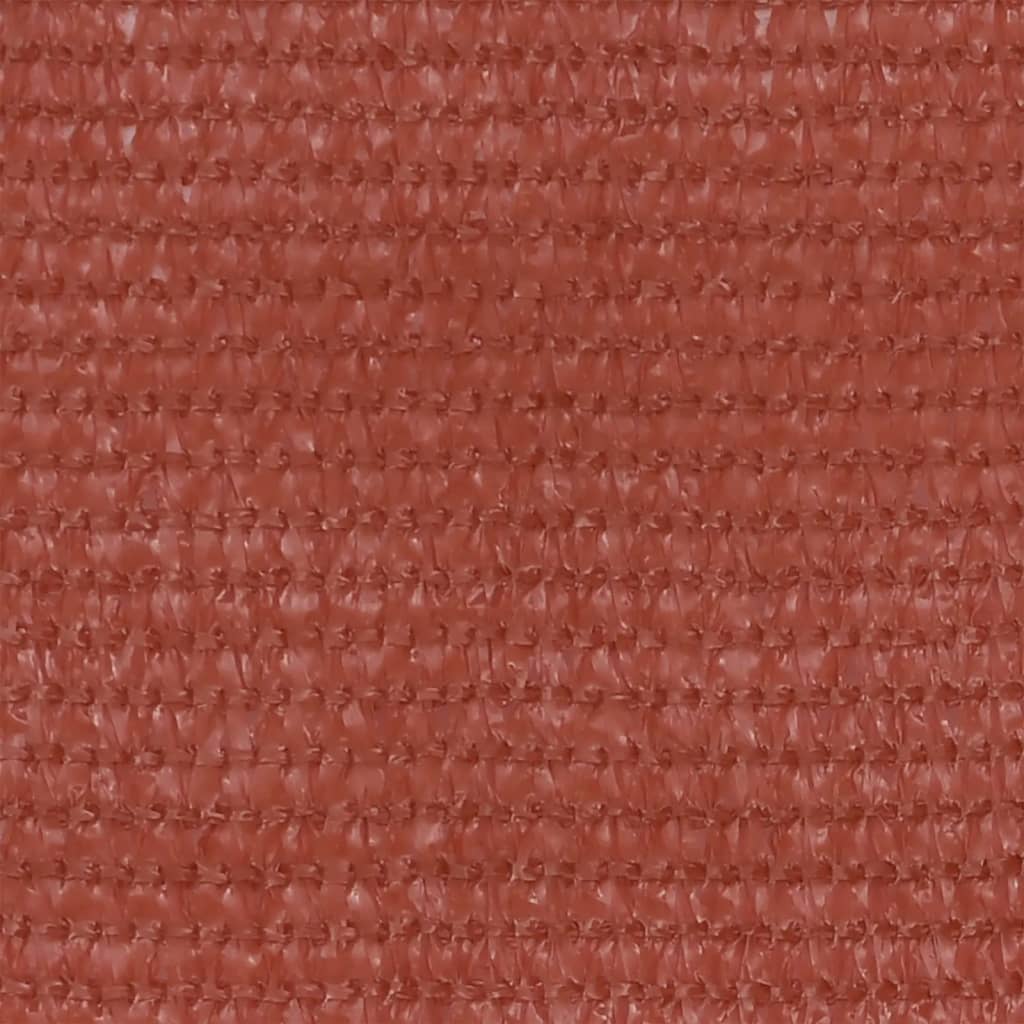 Balkonski zastor terakota 120 x 400 cm HDPE