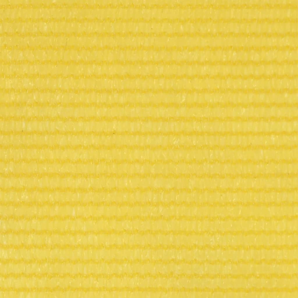 Balkonski zastor žuti 90 x 500 cm HDPE
