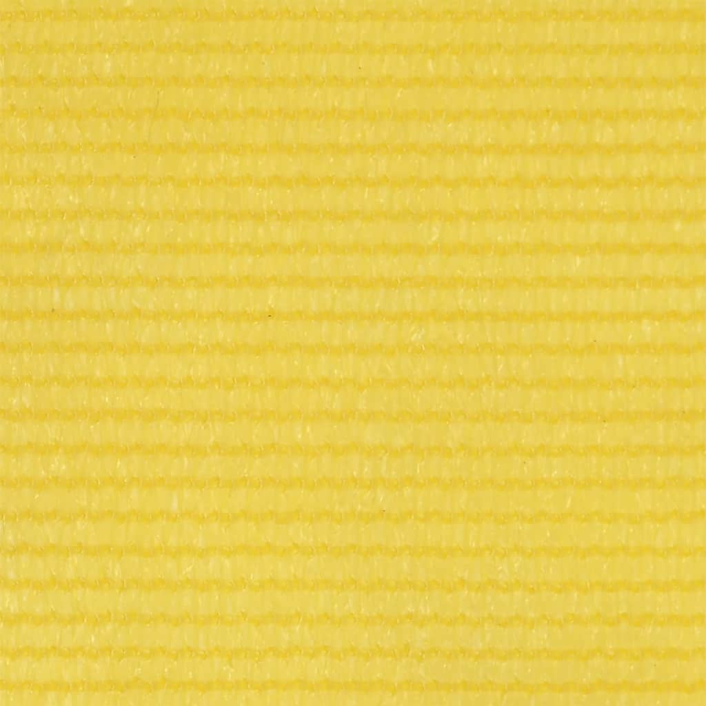 Balkonski zastor žuti 90 x 600 cm HDPE