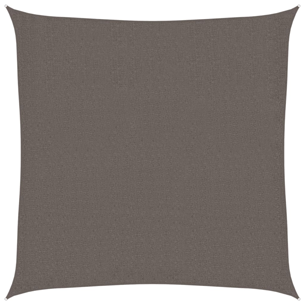 Jedro za zaštitu od sunca 160 g/m² antracit 3 x 3 m HDPE