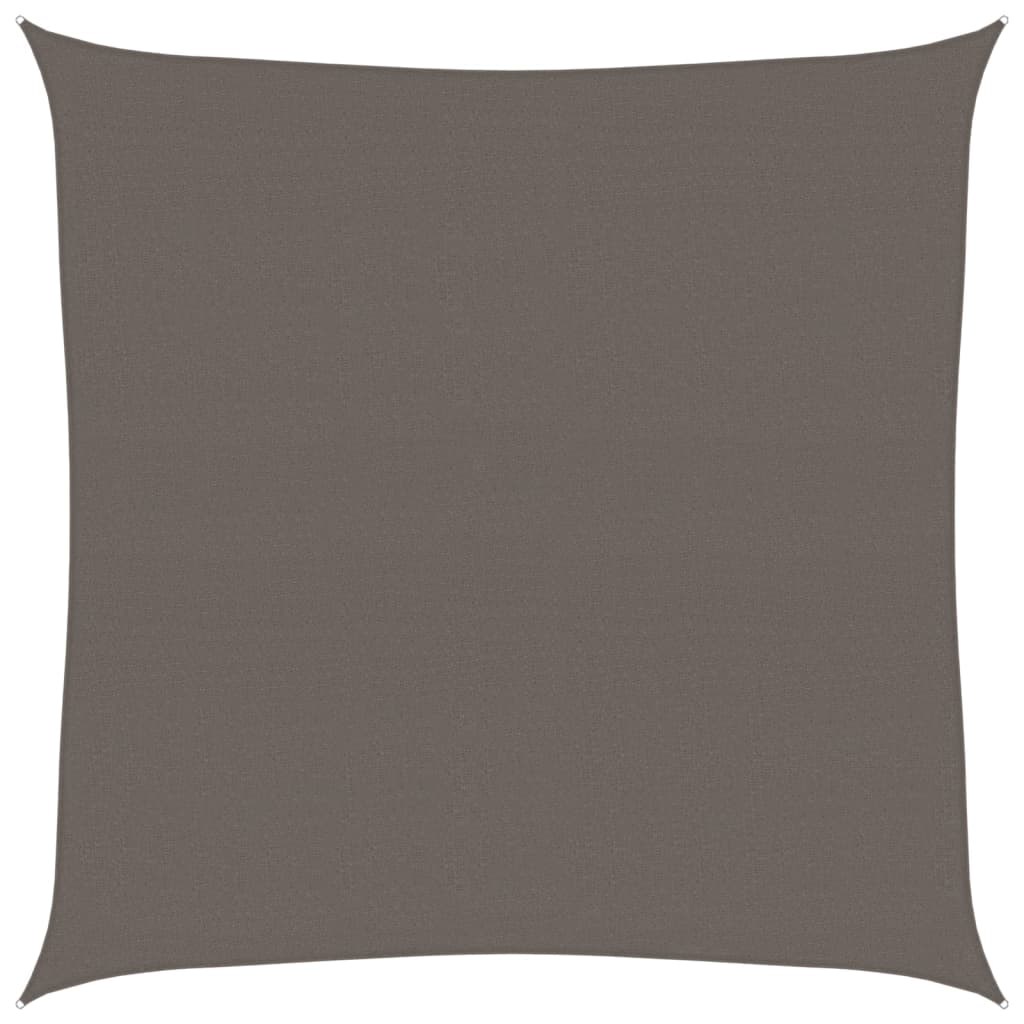 Jedro za zaštitu od sunca 160 g/m² antracit 5 x 5 m HDPE