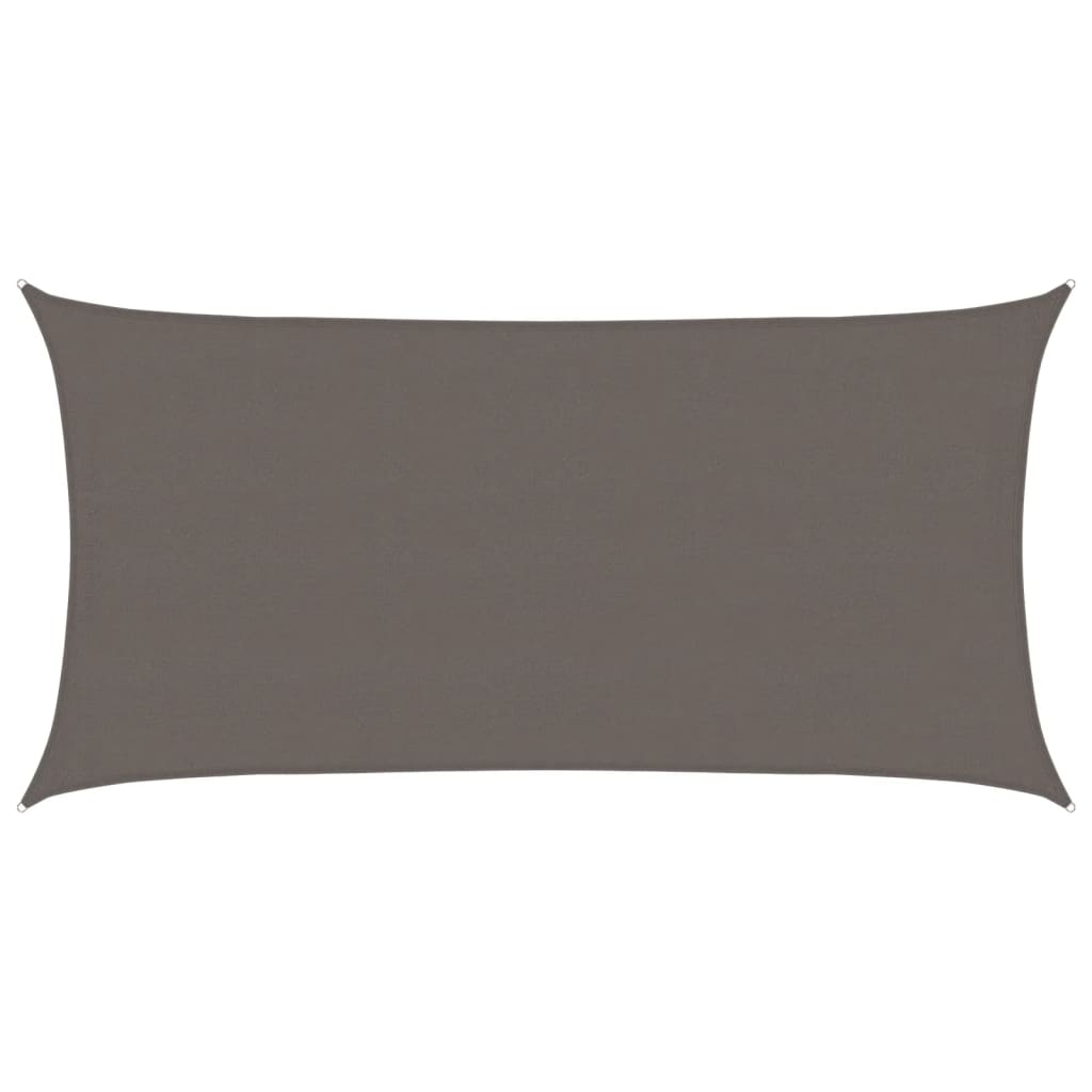 Jedro za zaštitu od sunca 160 g/m² antracit 4 x 7 m HDPE