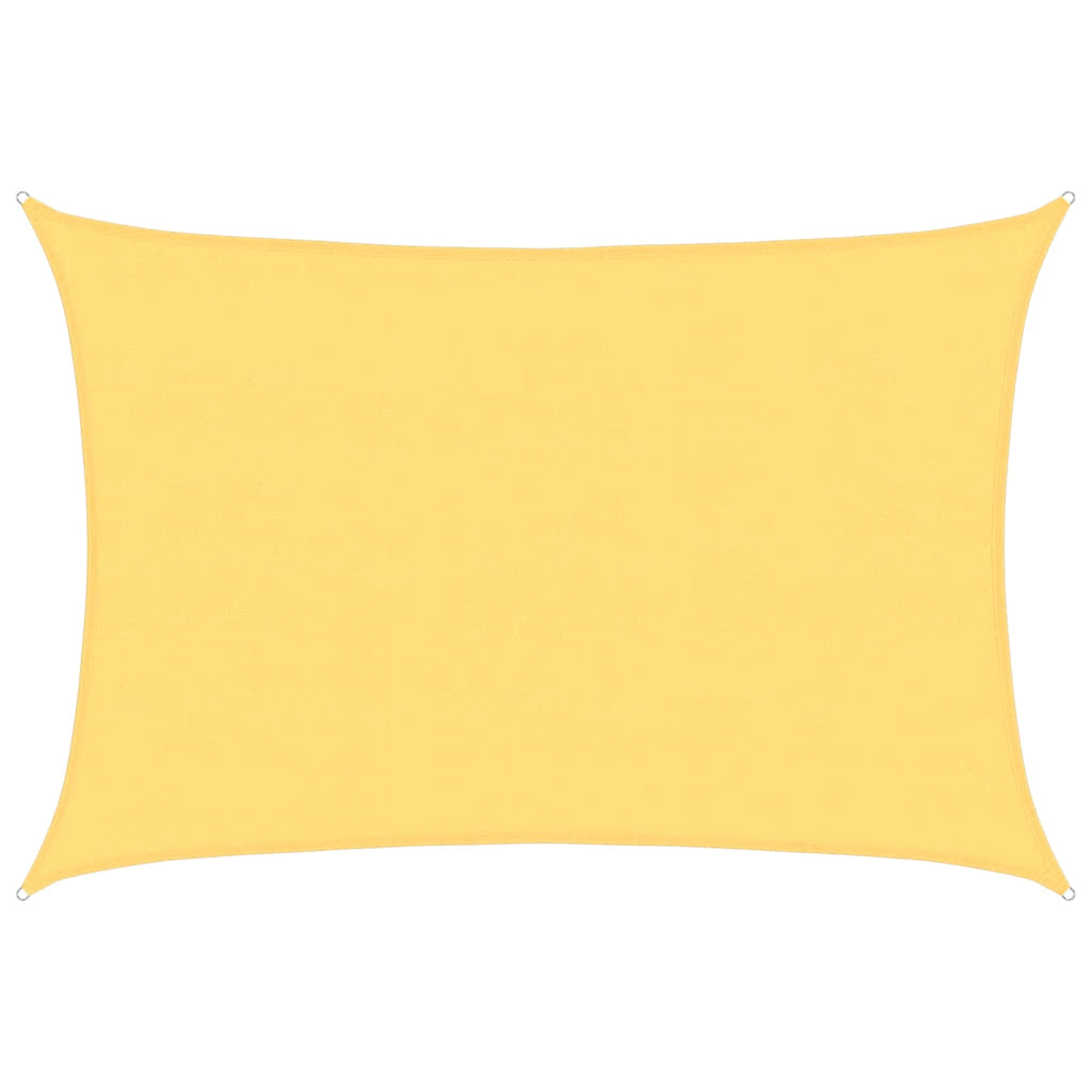 Jedro za zaštitu od sunca 160 g/m² bež 5 x 6 m HDPE