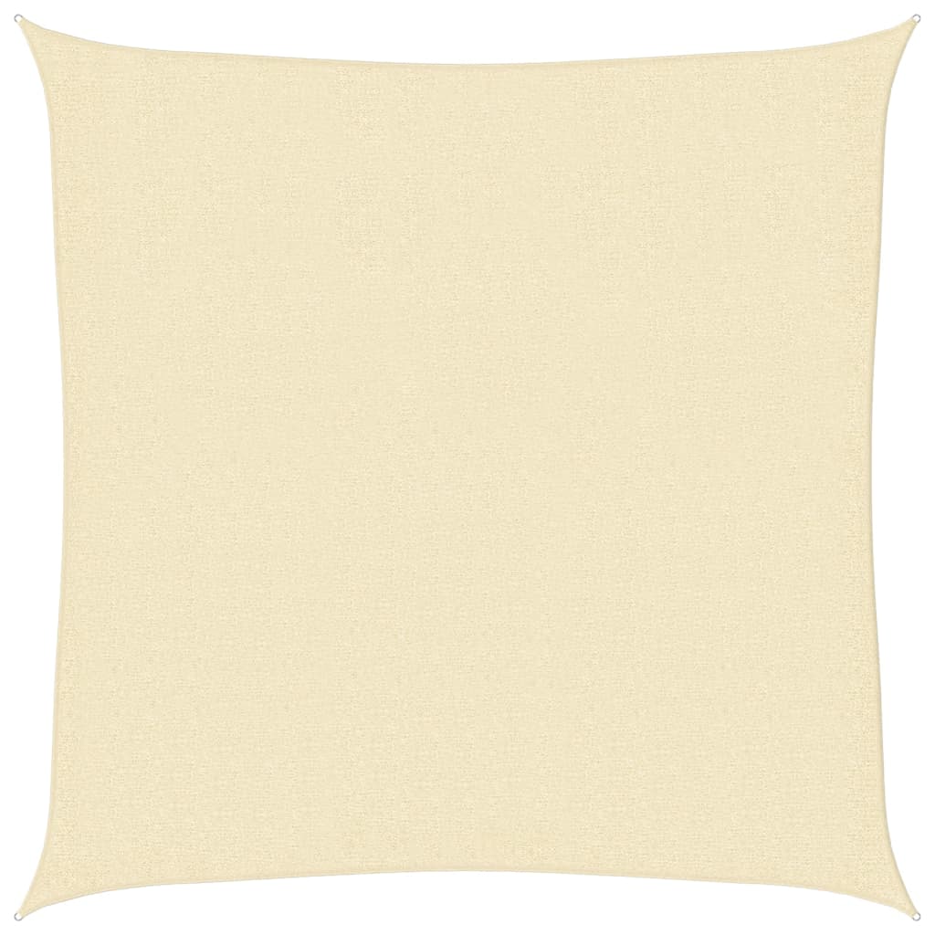 Jedro za zaštitu od sunca 160 g/m² krem 2,5 x 2,5 m HDPE