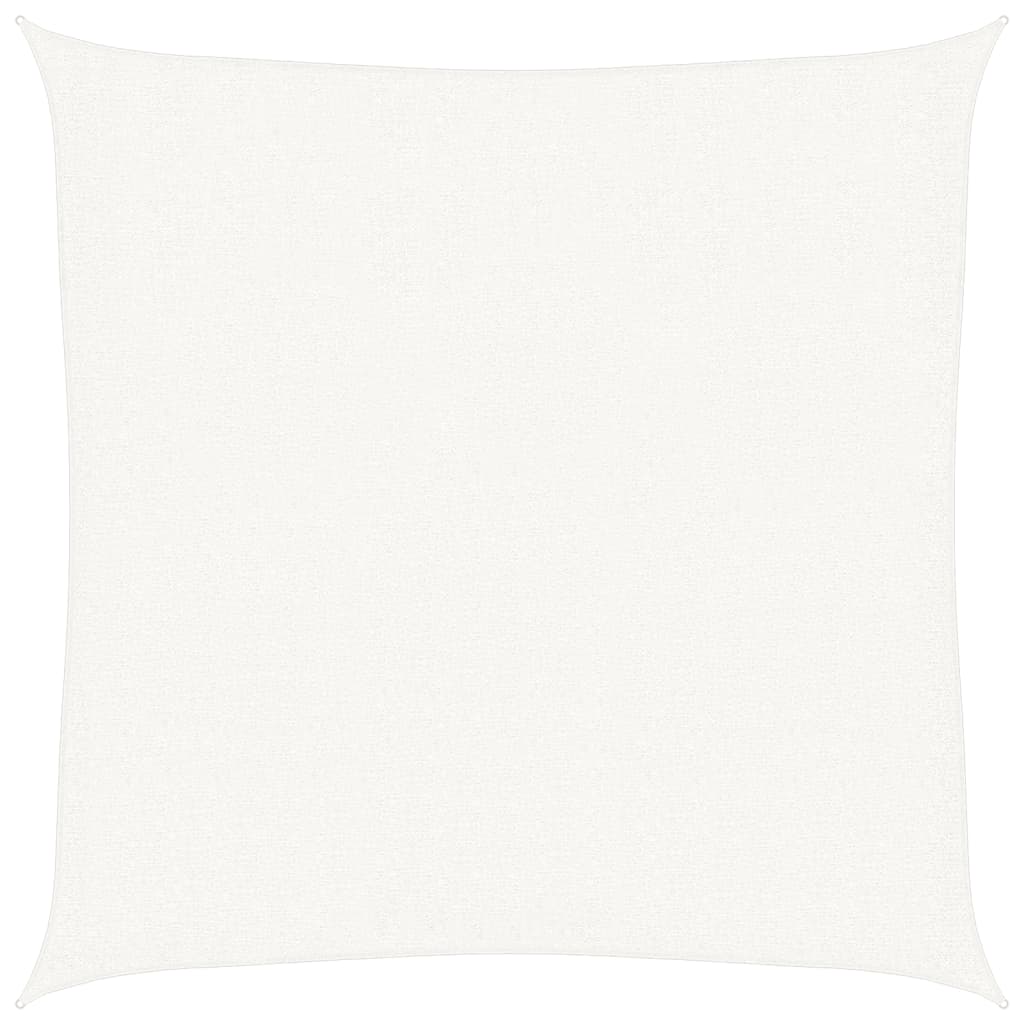 Jedro za zaštitu od sunca 160 g/m² bijelo 2,5 x 2,5 m HDPE