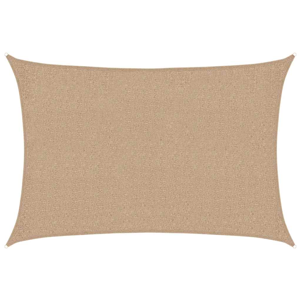 Jedro za zaštitu od sunca 160 g/m² smeđe-sivo 2 x 3 m HDPE