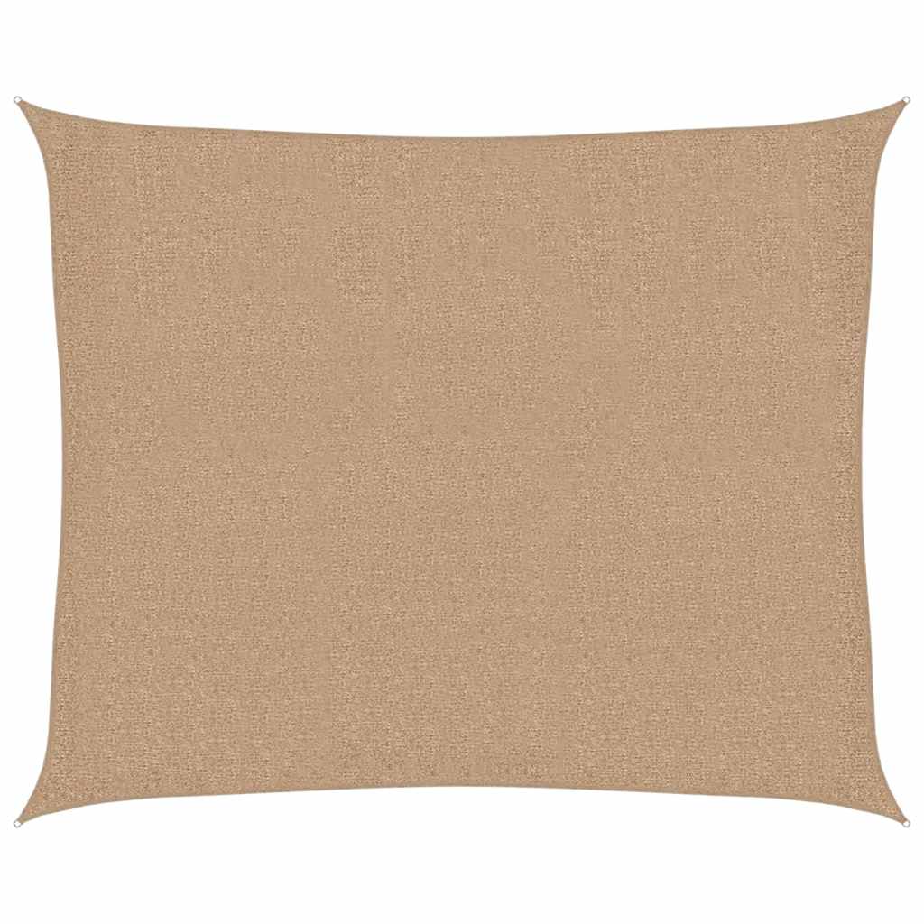 Jedro za zaštitu od sunca 160 g/m² smeđesivo 2,5 x 3 m HDPE