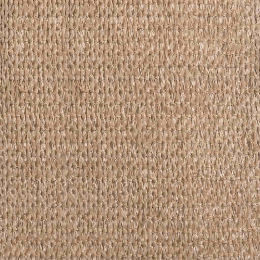 Jedro za zaštitu od sunca 160 g/m² sivosmeđe 4 x 7 m HDPE