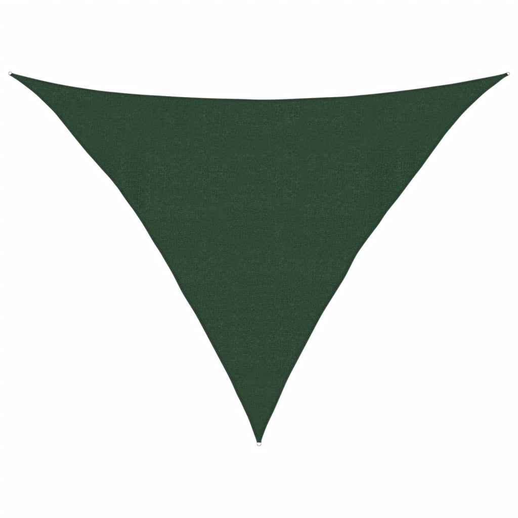 Jedro za zaštitu od sunca 160 g/m² tamnozeleno 4x4x5,8 m HDPE